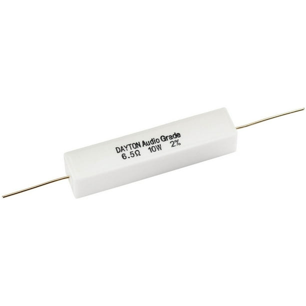 Dayton Audio DNR-2.7 2.7 Ohm 10W Precision Audio Grade Resistor Dayton Audio DNR-2.7 2.7 Ohm 10W Precision Audio Grade Resistor
